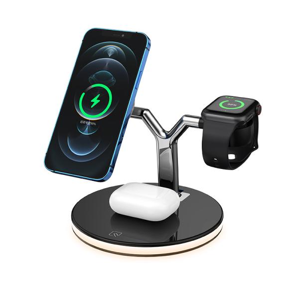 Plastic Electroplating Qi Magnetic Charger Magnet 15W 6mm For Apple