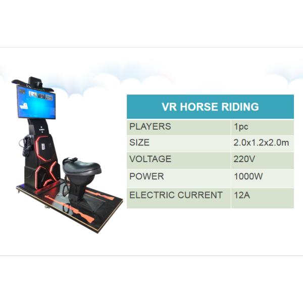 Horse Racing Motion Platform Virtual Reality Simulator With HTC VIVE Headset