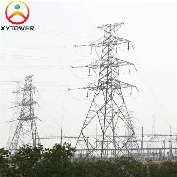 500KV Muti-Circuit Angel Steel High Voltage Power Electric Transmission Towers