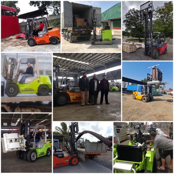 1.5 Ton 2 Ton Double Deep Reach Truck