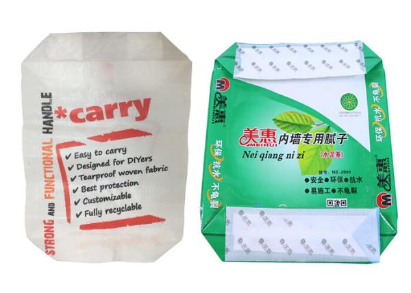 Durable Block Bottom Valve Bag Bopp Laminated For Packing Cement 20Kg
