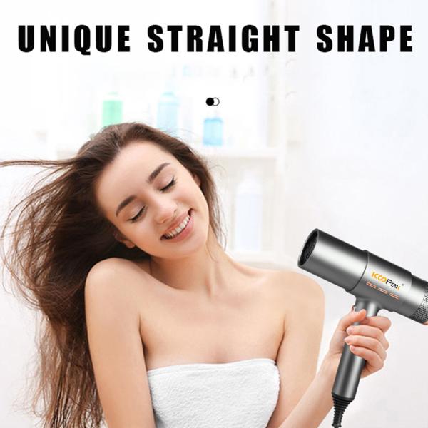 ajustes negativos industriais da velocidade de Ion Hair Blower Dryer Three do secador de cabelo 1100W