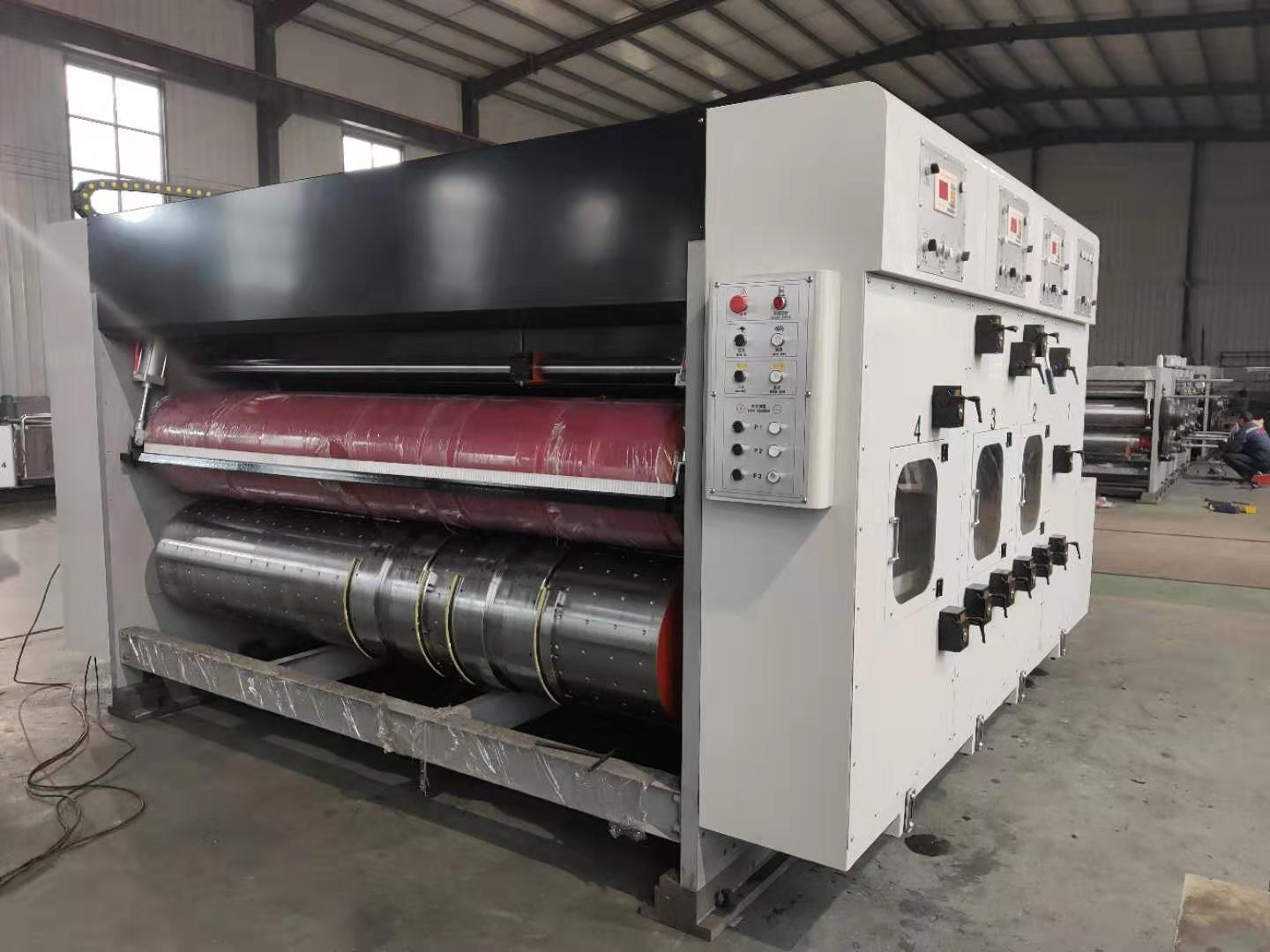 Принтер Slotter Flexo 4 цветов умирает резец плод упаковывает коробку пиццы делая 220v