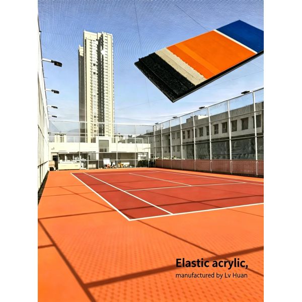 4mm - 8mm EPDM Surface UV Resistant Sports Court Surface For Desert, Tropical,