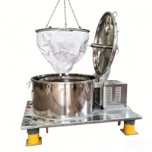 Bag Lifting Centrifuge for Fructose Crystallization