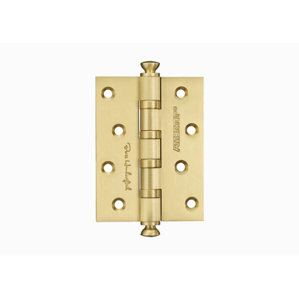 Interior Brass Door Hinges 76mm 102mm Low Thickness For House