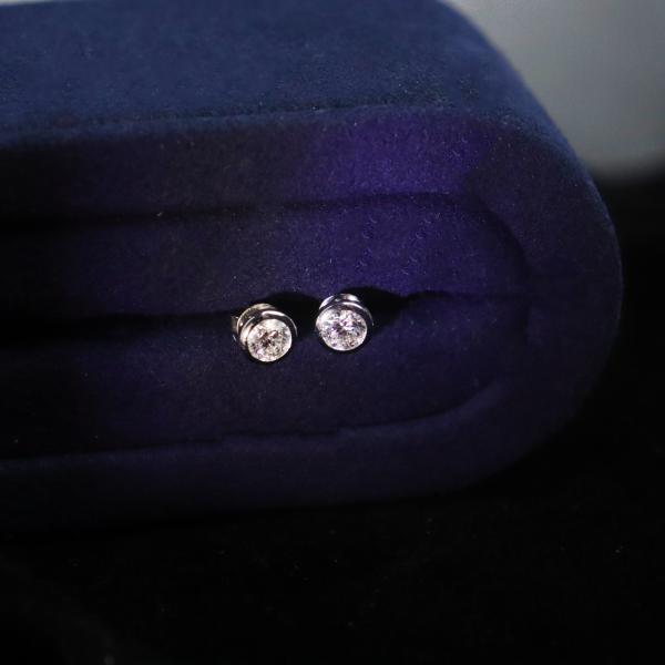 Wholesale 14K Gold Luxury Diamond Stud Earrings 1 Carat DEF Lab Grown Perfect Gift for Wedding