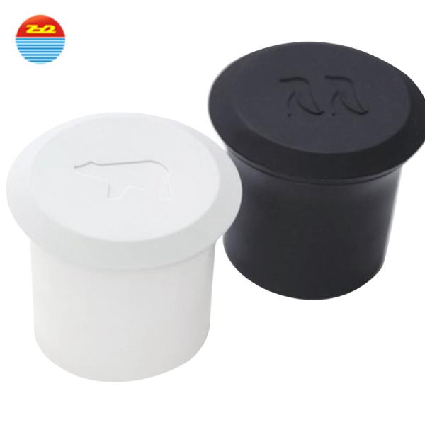 Polar bear and penguin shaped alibaba best sellers easy release wholesale custom silicone ice cream maker ice cube tray mold