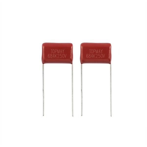 CBB21 Metallized Pp Film Capacitor MKP 684K250V For Filtering Circuits