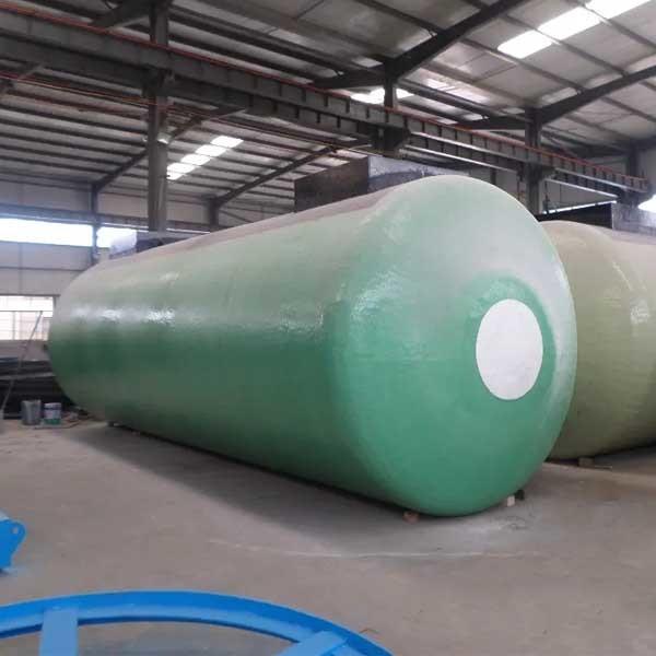 Dupla camada industrial de aço do tanque de armazenamento 30000-50000L do fuel-óleo da fibra de vidro