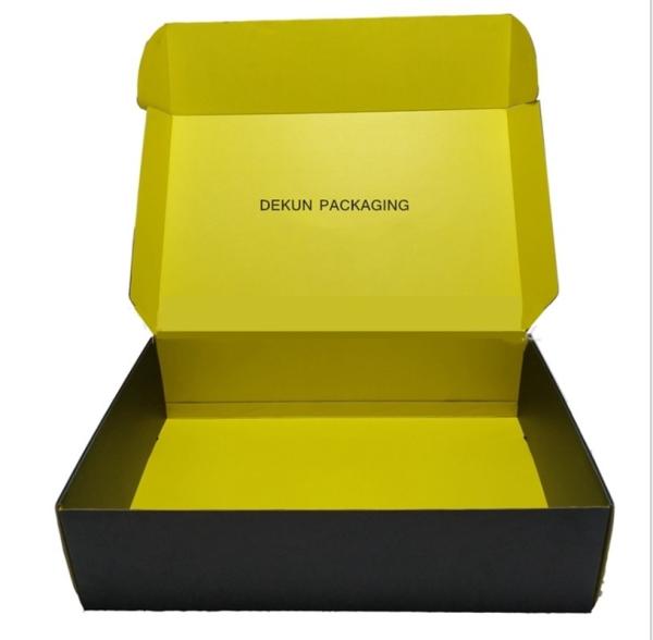 Encomenda personalizada aceita Caixas de cartão de cartão corrugado com logotipo personalizado