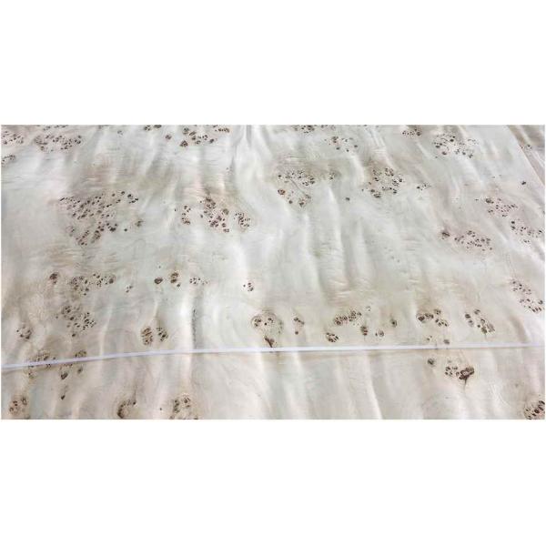 Древесина тополя Европы естественная лощит толщину 0.5mm зерна узелка Mapa высококачественную для музыкального инструмента