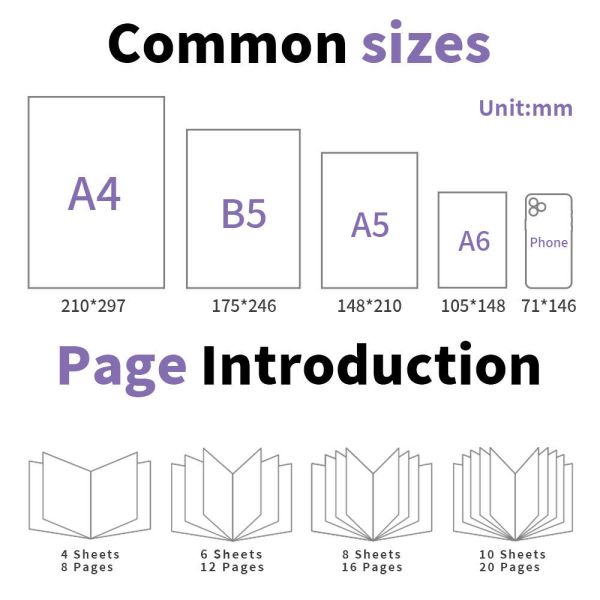 Custom Hot Selling Soft Leather Notebook Creative Daily Notebook Colorful Exercise Book Meeting Notebook for Students