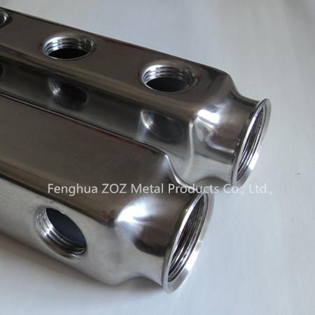 1-1/4 Stainless Steel Manifold Bar for Water and  Heating Systems