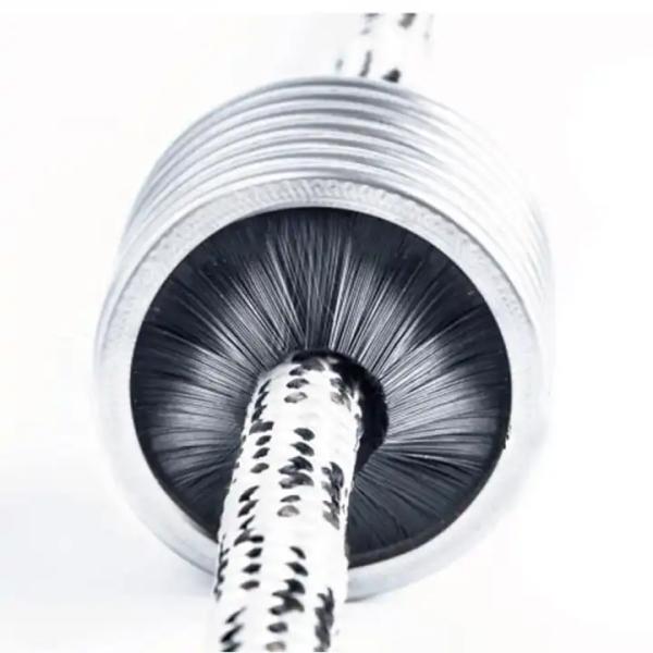 Nylon Inward Wire Spiral Coil Spring Brush For Chain Cleaning