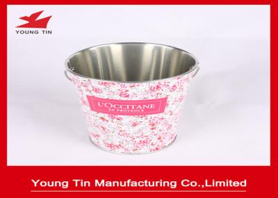 0.23 MM Tinplate Material Metal Tin Bucket For Candy Gifts Packaging Promotion Purpose