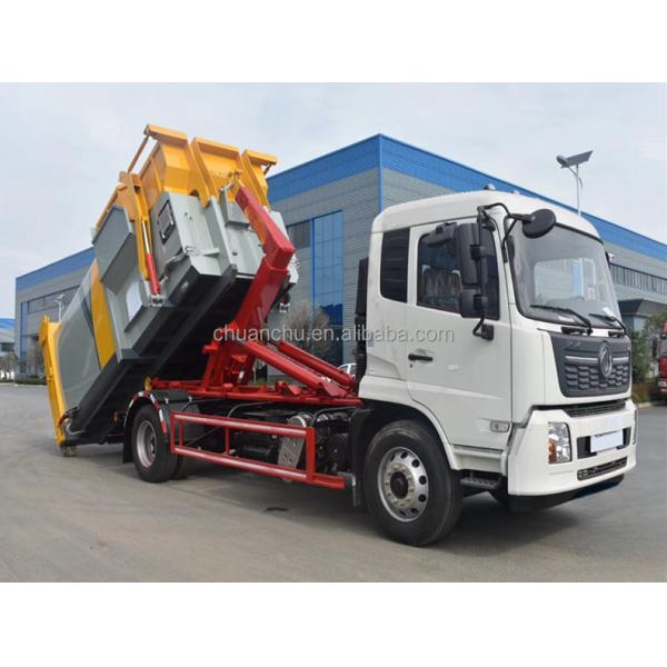 10 Tons Hydraulic Arm Hook Lift Garbage Truck Dongfeng 8tons Hook Arm for Customized Waste Solutions