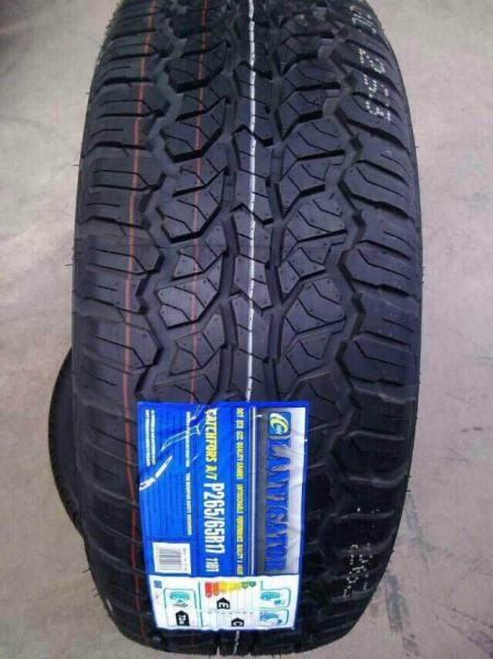 ISO CCC 17 Inch PCR Tyres 265/65R17 Mud Tires Wear Resistant