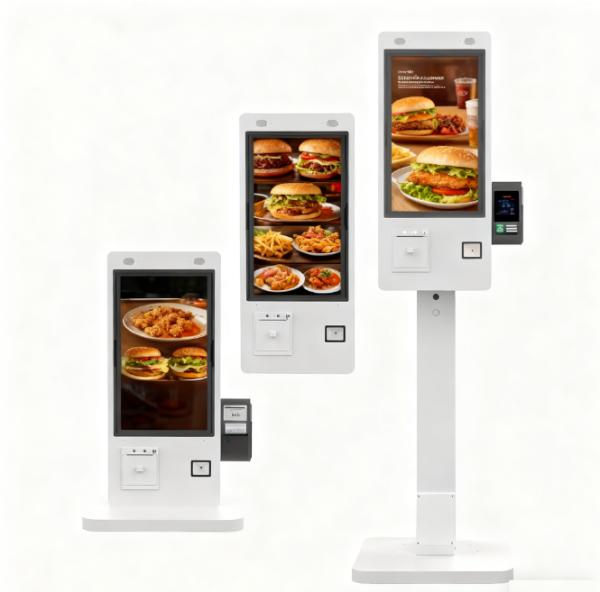 21.5inch Vertical Self-Service Payment Kiosk with HD Touch Screen for Fast Food Restaurants