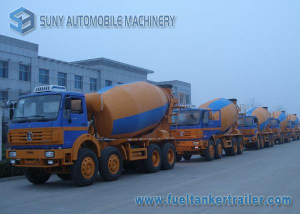 375 Horsepower North Benz Concrete Mixer Vechile 12 Wheeler 16 Cubic Metre