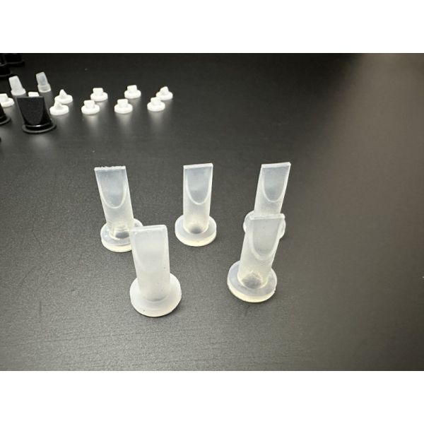 5*2*7MM Silicone & FKM Duckbill Valve | One-Way Check Valve for Packaging, Medical & Appliance Applications