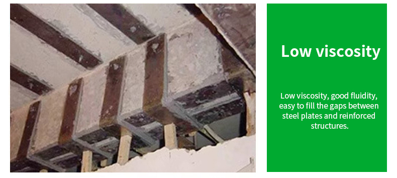 AB Epoxy Crack Injection Adhesive Low Viscosity Grouting Sealant for Bridge Highway Infrastructure Crack Restoration