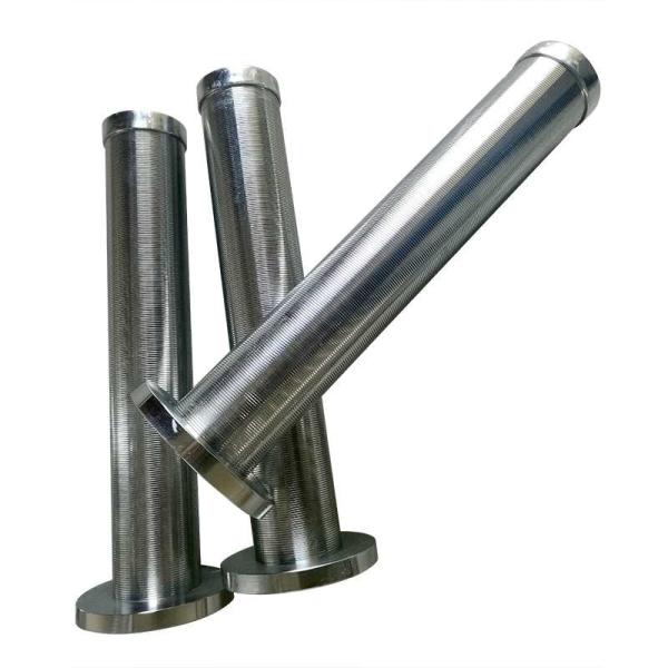 Stainless Steel Johnson Screen Tube Wedge Wire Resin Traps For Vacuum Infusion