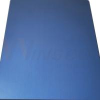 Brushed Sapphire Blue Color Stainless Steel Matte Sheet 1250mmx2500mm SS 304 Satin Mill Edge Plate
