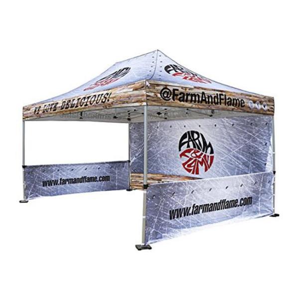Waterproof 4X6 Promotional Pop Up Tents , Anti UV Display Canopy Tent