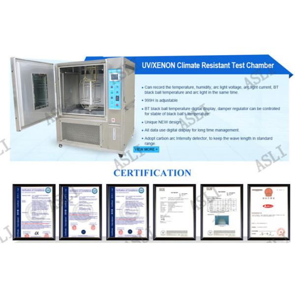 Touch Screen Resistant Climate UV Againg Test Cabinet For Color Resistant Testing