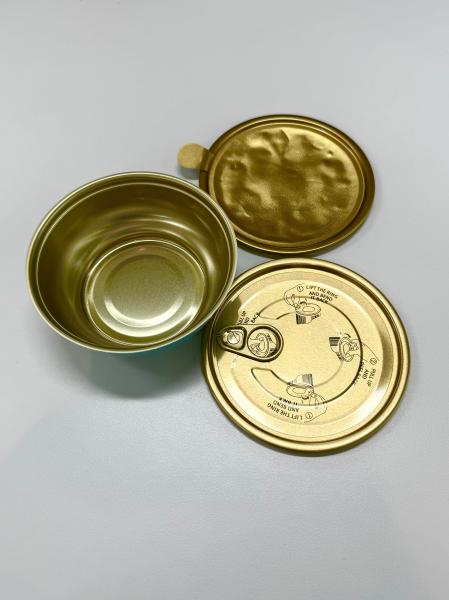Customizable 180ml Aluminum Cans 98.9mm Diameter 39mm Height for Food Metal Can Product Category