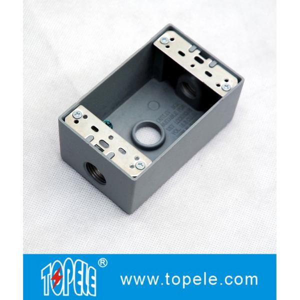 Устойчивые к погодным условиям электрические коробки 3 отверстия / 5 отверстий Одиночные выпускные коробки для банды