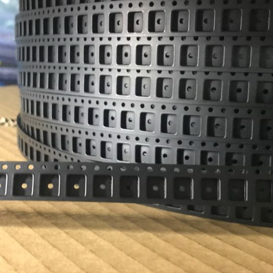 Width 8-88mm PS Carrier Tape For IC Module Package