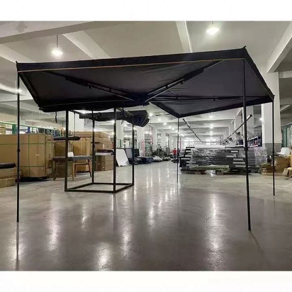 Factory Custom 4x4 Car Side 270 Degree Awning Outdoor Camping Tent with Annex Room-Cheap Good Price Free Standing