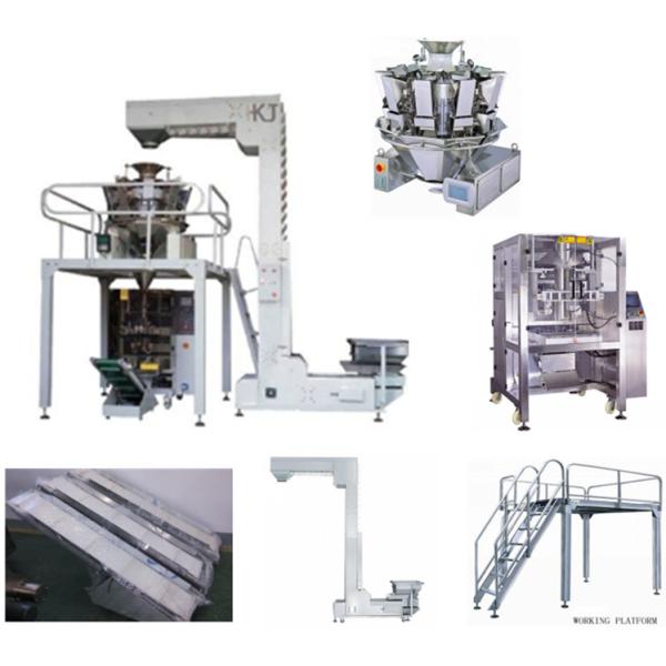 Automatic Pasta Vertical Packaging Machinery with 10/14 Heads Weigher 2019 new design high quality