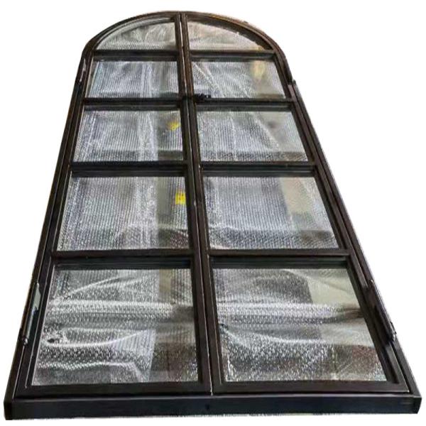 Customized High-Security Laminated Steel Glass Door