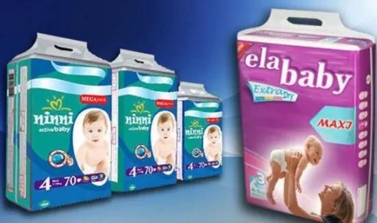 OEM Custom Heat Sealing Cutting Tissue Euro Baby Diaper Bag Making Machine