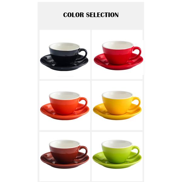 Drinkware Fashion Coffee Cups Ceramic Cappuccino Cups