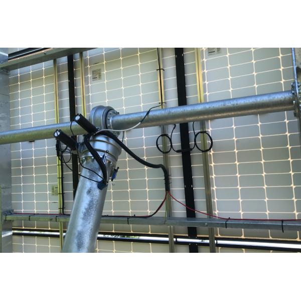 Anillo de la matanza del engranaje de gusano SDE7, motor impulsor incluido de la matanza del contacto de diente para la planta solar