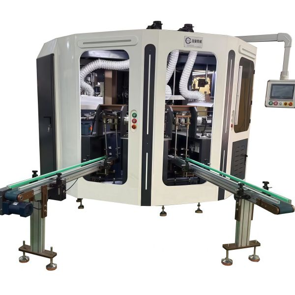 Automatic Servo Screen Printing Machine 3 Color For Cylindrical / Square Products