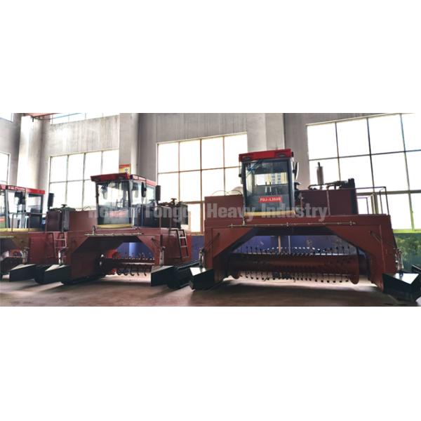 1200m3/H Windrow Composting Machine Crawler Industrial Compost Turner