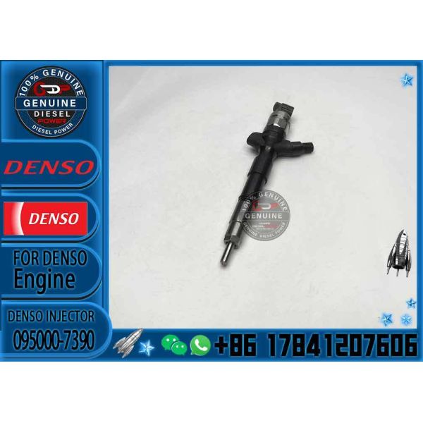095000-7390 Denso Fuel Injector Assembly; 23670-39235 Suitable for Toyota 1KD and 2KD Engines