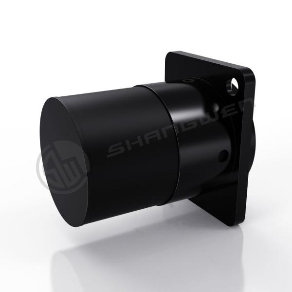90 Degree Black Shell Audio Video Connectors 9 Pin Shielded RJ45 Female Straight XLR Socket for Data Cable & USB Connector