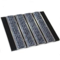 Almofada de piso antideslizante de aluminio para entradas comerciales de alto tráfico