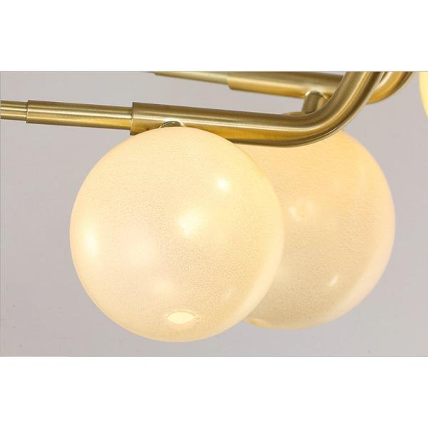 Wholesale Modern Gold Glass Ball Chandelier Pendant Light