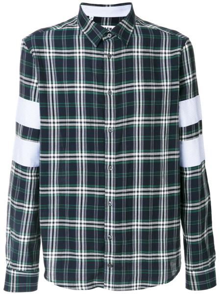 Cotton Mens Fashion Casual Shirts , Button Down Mens Plaid Dress Shirt