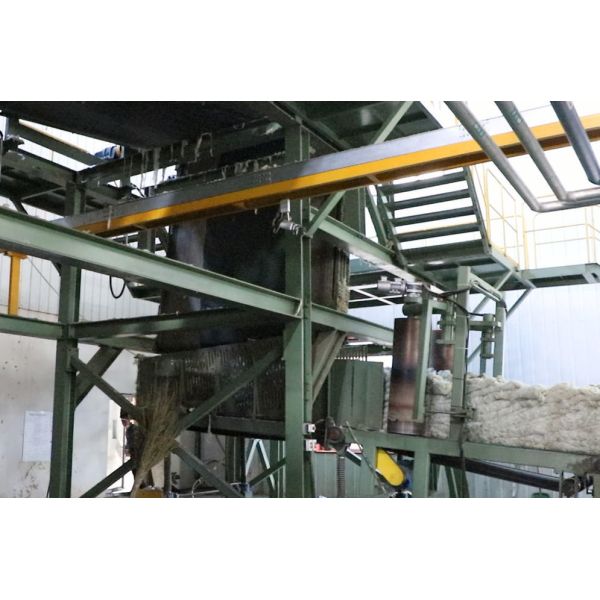 Premium 60KG/M3 Basalt Wool Mineral Wool Board Production Line with 10000-60000tons Per Year Capacity and 80-200kg/m3 Raw Material Density