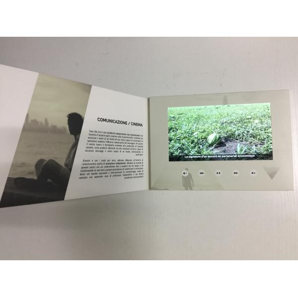 Tft Screen Digital Video Invitation Card For Communication Commercial Advertising