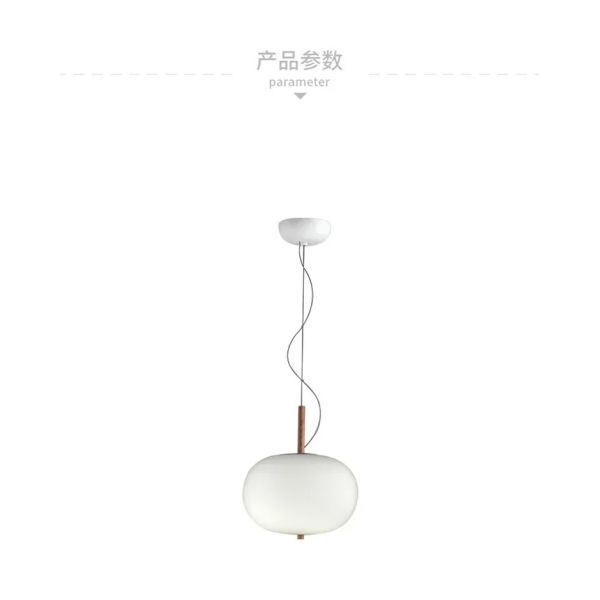 Scandinavia Pendant Light Big Glass Ball Ceiling Chandelier Suspension Hanging (WH-GP-199)