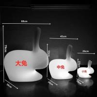 Forgeage rotatif de taille personnalisée pour la lanterne de lapin LED et les lumières LED personnalisées